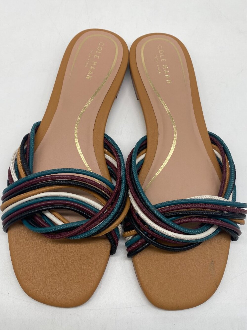 COLE HAAN STRAPPY SLIDE SANDAL US WOMEN SIZE 6B